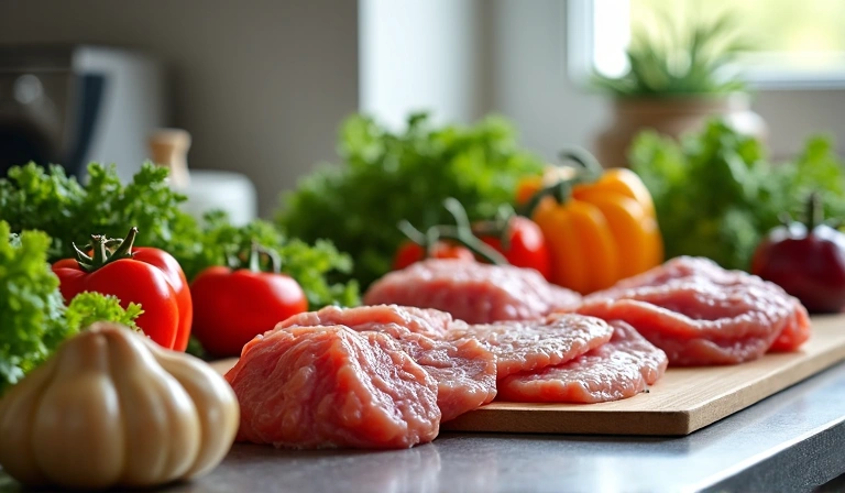 Healthy meal preparation